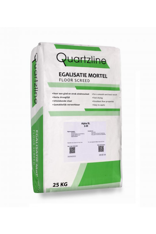 Alpha Underlayment 2-20mm - gypsum-based leveling mortar