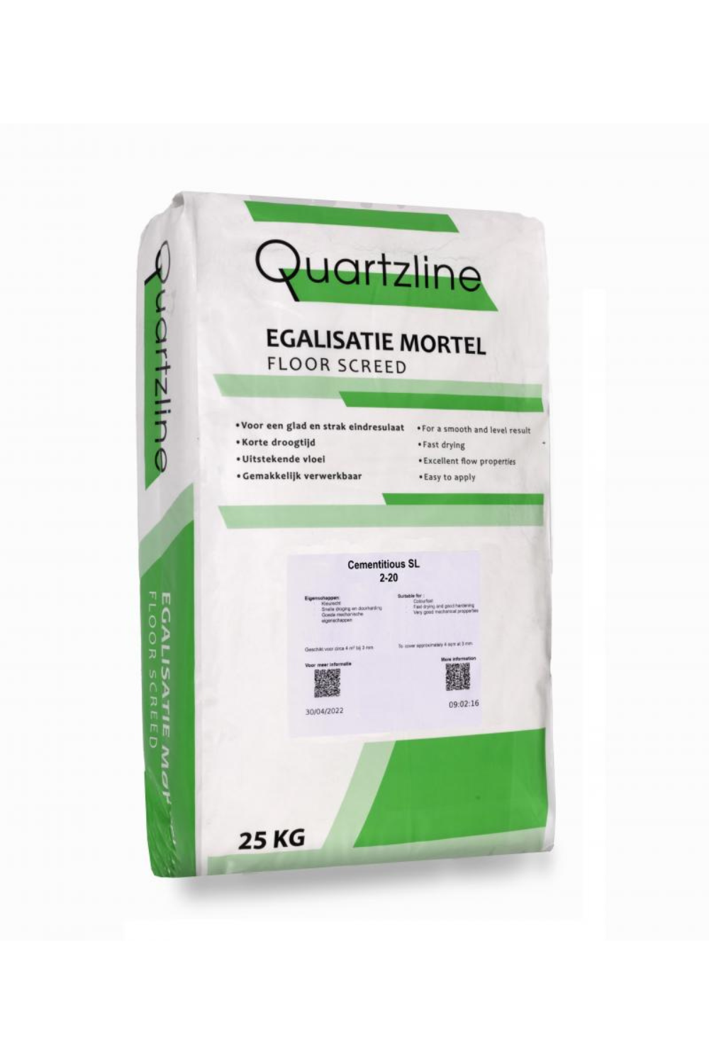 Cementitious SL Underlayment 2-20mm - A self-levelling, cementitious, mineral casting compound.